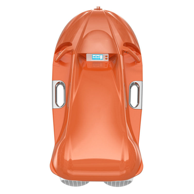 Coral Electric Foil Travel Bag