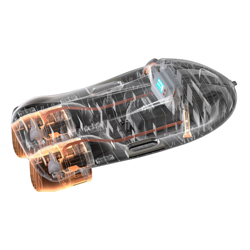 Coral Electric Foil Travel Bag